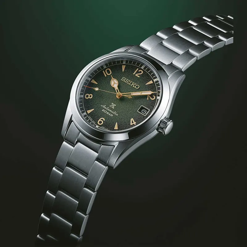 Seiko Prospex Automatic Alpinist Green Dial Men's Watch- SPB155J1